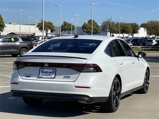 used 2023 Honda Accord Hybrid car, priced at $23,171