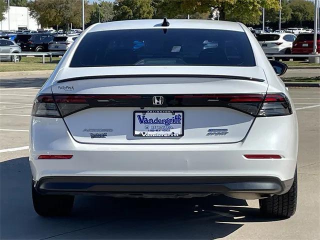 used 2023 Honda Accord Hybrid car, priced at $23,171