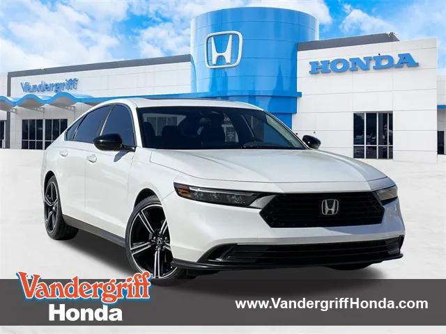 used 2023 Honda Accord Hybrid car, priced at $23,171