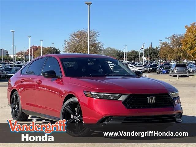 used 2023 Honda Accord Hybrid car, priced at $30,789