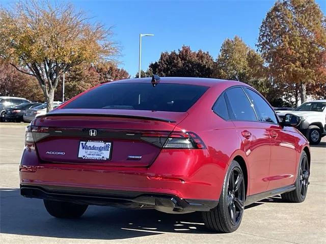 used 2023 Honda Accord Hybrid car, priced at $30,789