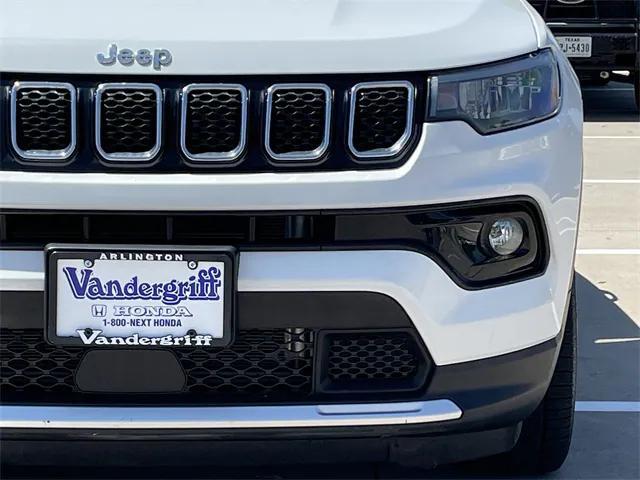 used 2023 Jeep Compass car, priced at $21,788