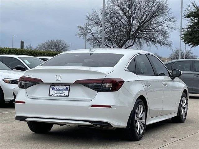 new 2025 Honda Civic car, priced at $25,855