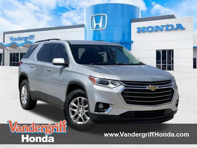 used 2021 Chevrolet Traverse car, priced at $24,148