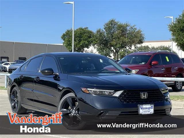 used 2023 Honda Accord Hybrid car, priced at $29,995