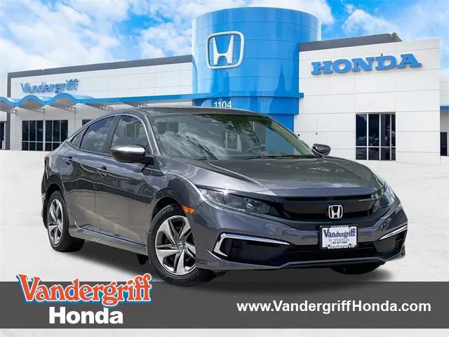 used 2021 Honda Civic car, priced at $19,644