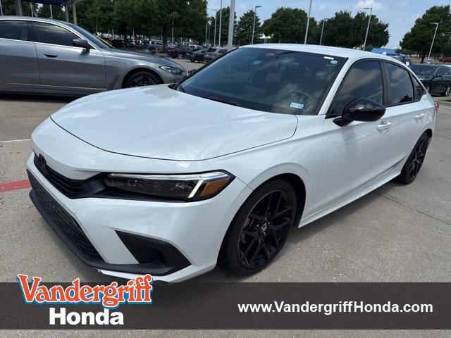 used 2022 Honda Civic car, priced at $24,697