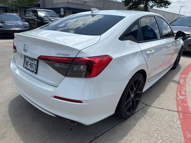 used 2022 Honda Civic car, priced at $24,697