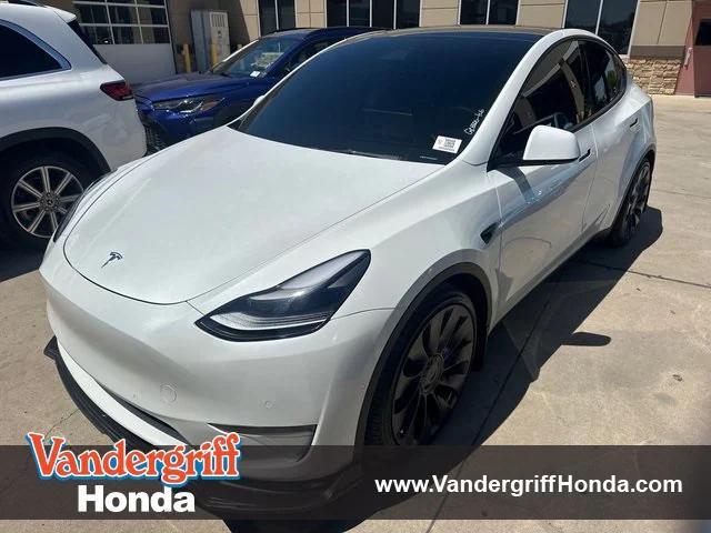 used 2021 Tesla Model Y car, priced at $28,726