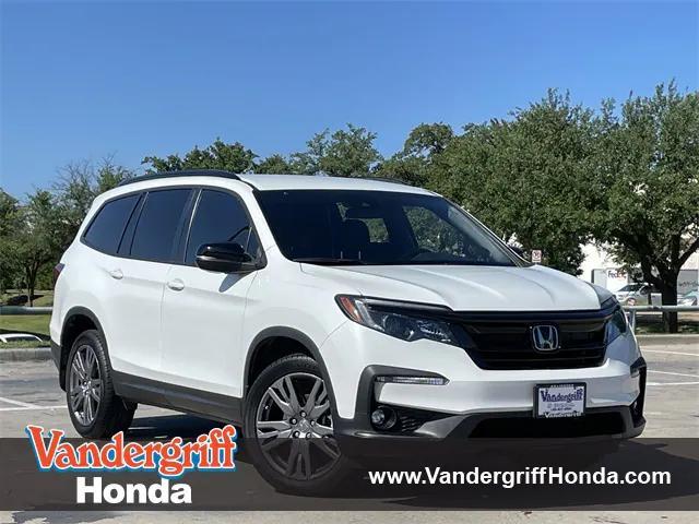 used 2022 Honda Pilot car, priced at $32,617