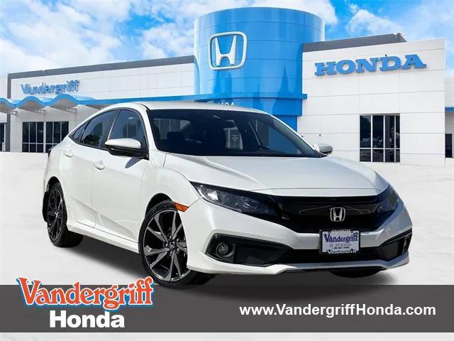 used 2021 Honda Civic car, priced at $18,889