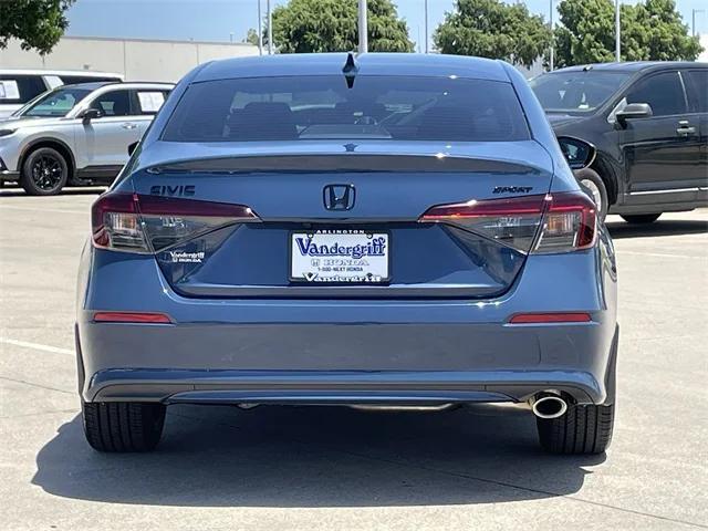 used 2025 Honda Civic car, priced at $28,489
