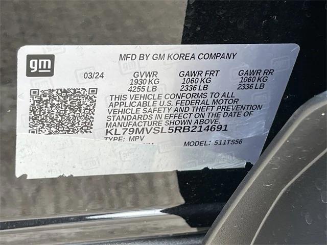 used 2024 Chevrolet TrailBlazer car, priced at $27,916