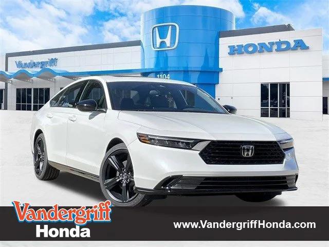 new 2025 Honda Accord Hybrid car, priced at $36,925