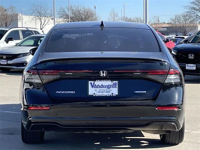 used 2023 Honda Accord Hybrid car, priced at $27,521