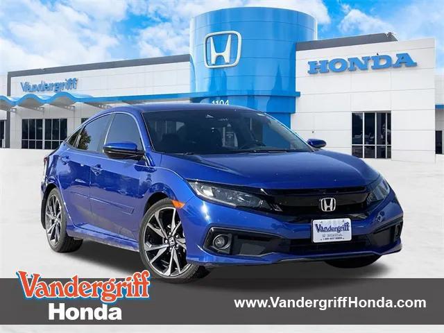 used 2021 Honda Civic car, priced at $20,949