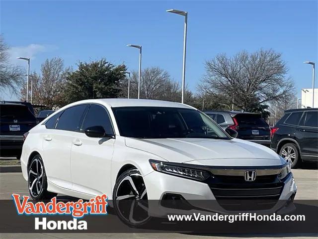 used 2021 Honda Accord car, priced at $23,630