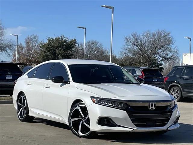 used 2021 Honda Accord car, priced at $23,630