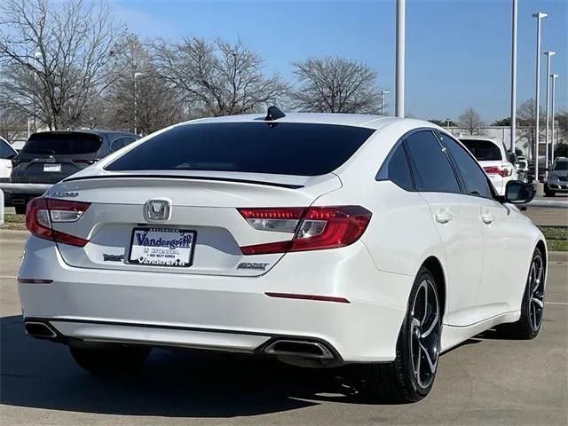 used 2021 Honda Accord car, priced at $23,630