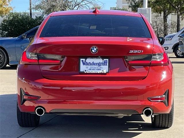 used 2019 BMW 330 car, priced at $25,118