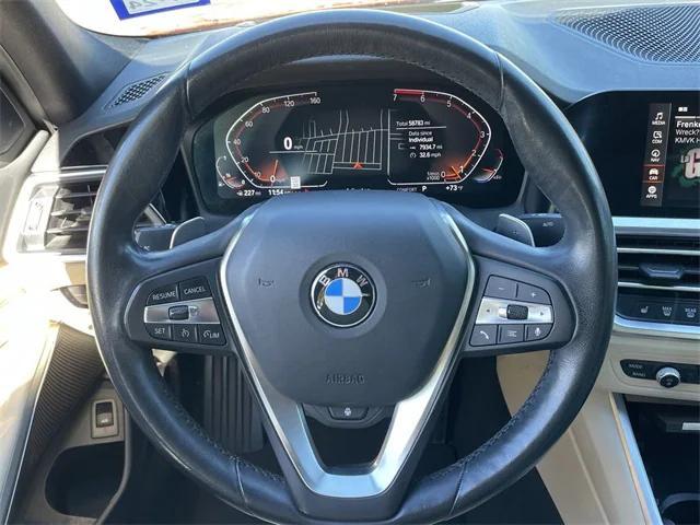 used 2019 BMW 330 car, priced at $25,118