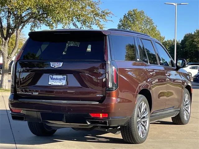 used 2023 Cadillac Escalade car, priced at $92,344