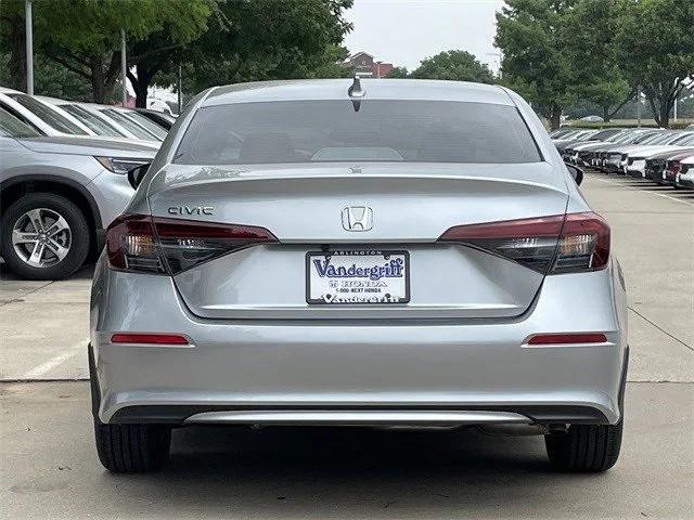 new 2026 Honda Civic car, priced at $24,154