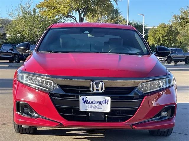 used 2022 Honda Accord Hybrid car, priced at $27,784