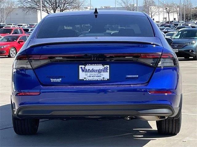 new 2025 Honda Accord Hybrid car, priced at $33,929