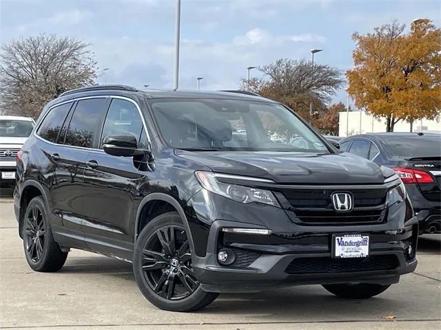 used 2021 Honda Pilot car, priced at $27,962