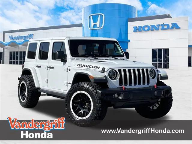 used 2018 Jeep Wrangler Unlimited car, priced at $34,954