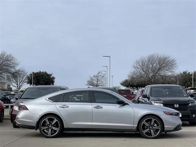 used 2024 Honda Accord Hybrid car, priced at $27,910