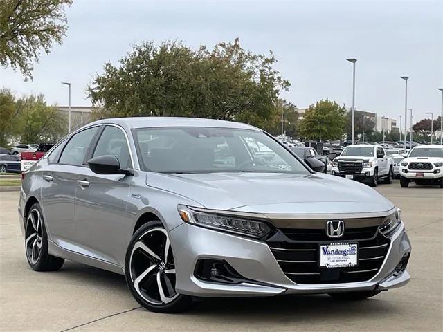 used 2022 Honda Accord Hybrid car, priced at $25,489