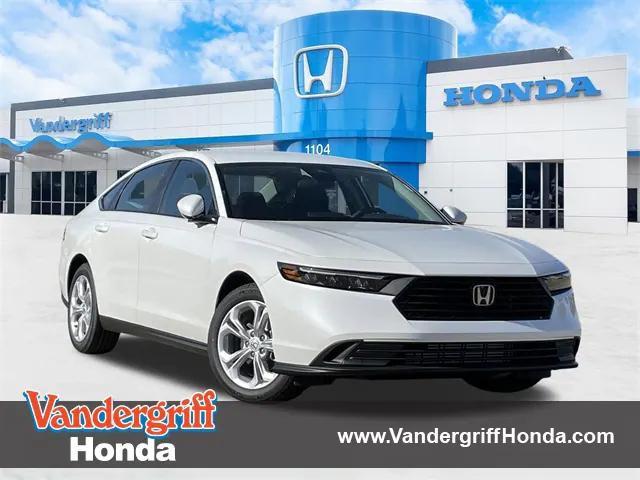 new 2025 Honda Accord car, priced at $29,845