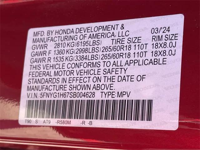 used 2025 Honda Pilot car, priced at $41,478