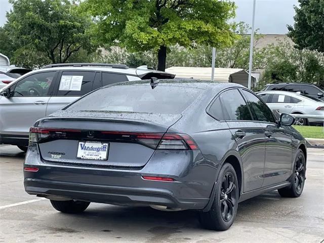 used 2025 Honda Accord car, priced at $31,517