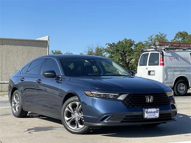 used 2024 Honda Accord car, priced at $27,583