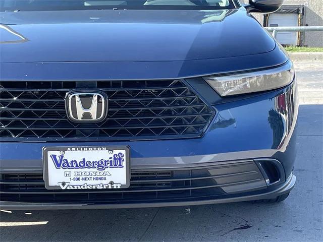 used 2024 Honda Accord car, priced at $27,583