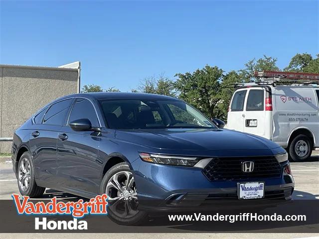 used 2024 Honda Accord car, priced at $27,583