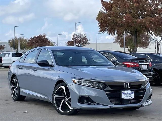 used 2021 Honda Accord car, priced at $27,852