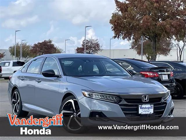 used 2021 Honda Accord car, priced at $27,852