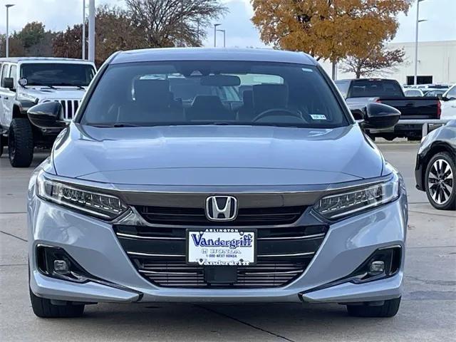 used 2021 Honda Accord car, priced at $27,852