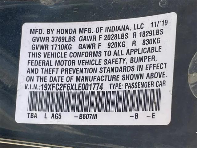used 2020 Honda Civic car, priced at $17,886