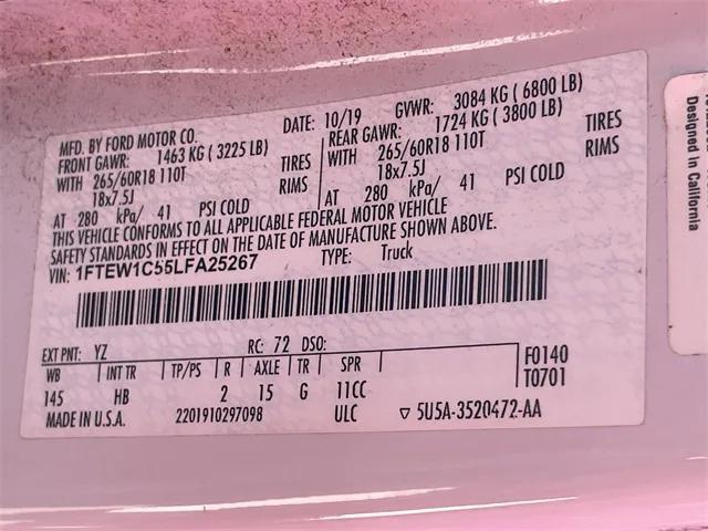 used 2020 Ford F-150 car, priced at $24,577