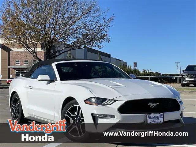 used 2022 Ford Mustang car, priced at $22,989