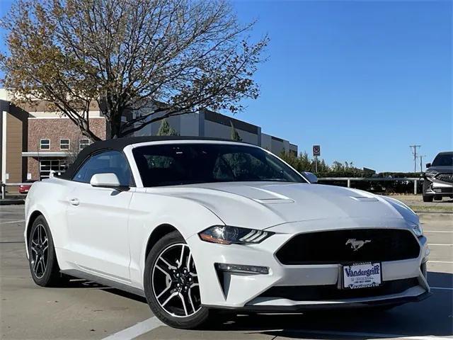 used 2022 Ford Mustang car, priced at $22,989