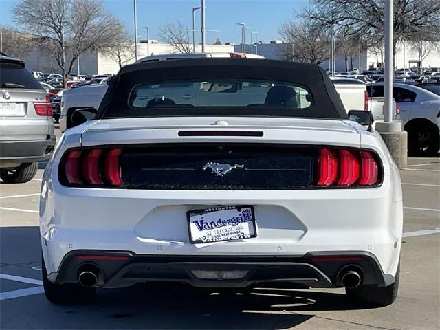 used 2022 Ford Mustang car, priced at $22,989