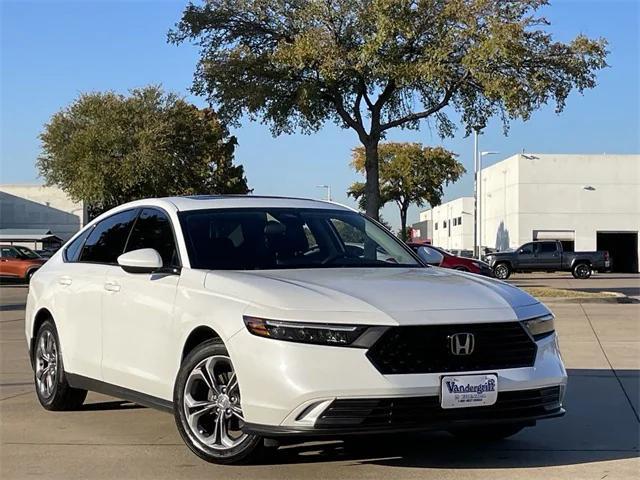 used 2024 Honda Accord car, priced at $27,893