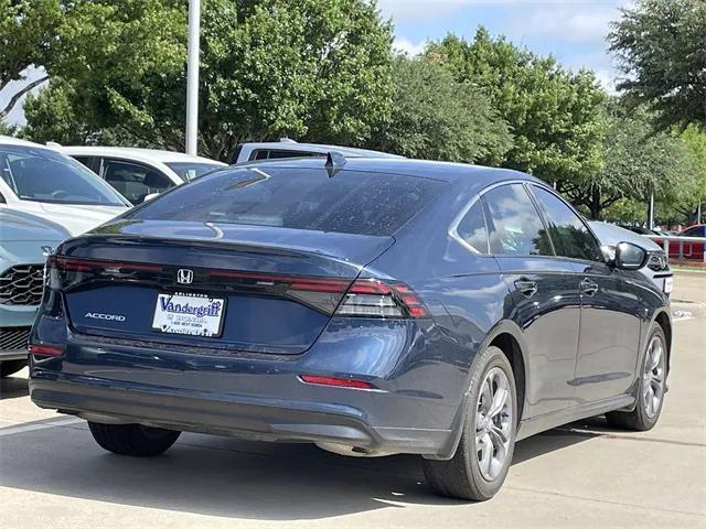 used 2024 Honda Accord car, priced at $27,877