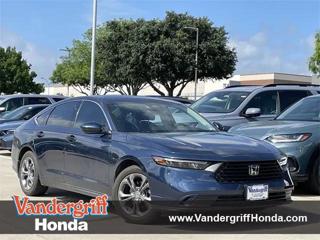 used 2024 Honda Accord car, priced at $27,877